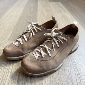 Garmont Shoes Men 9.5 Brown Suede Leather Lace Up Trail Hike Sneaker